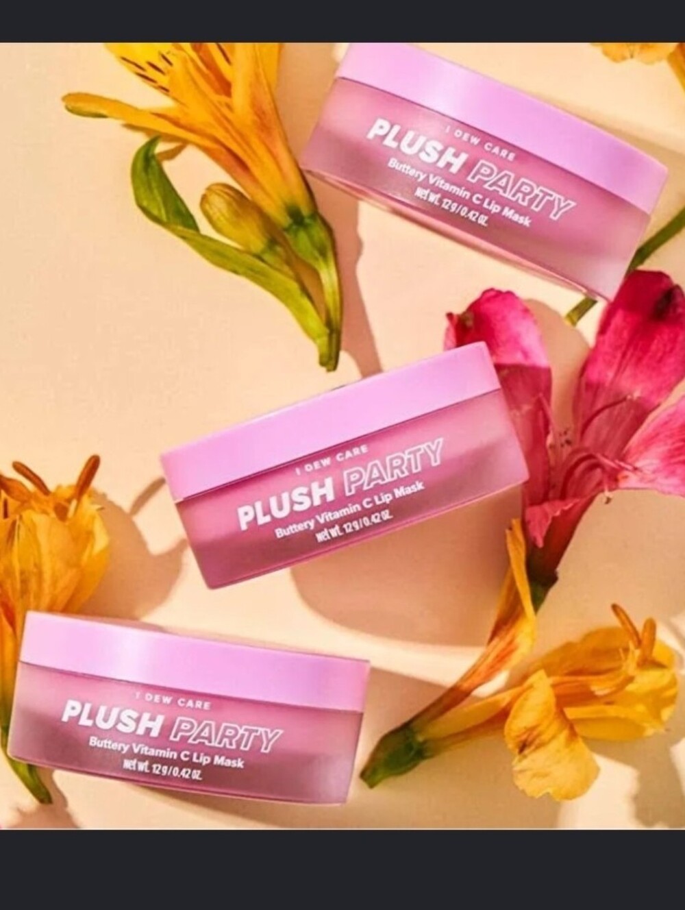 I DEW CARE Plush Party Buttery Vitamin C Lip Mask